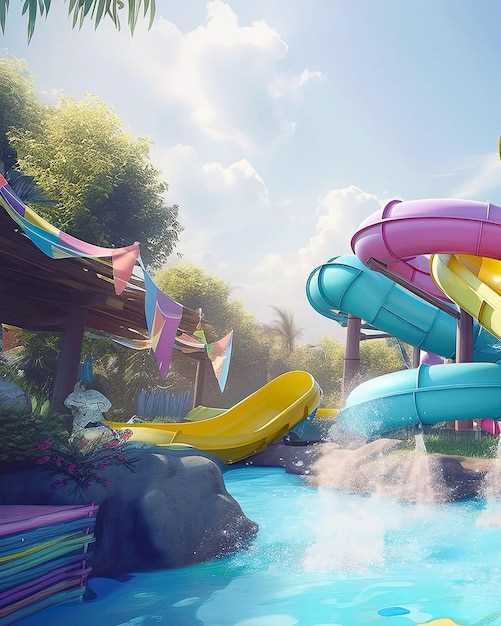 Parque aquático como expressão da criatividade
